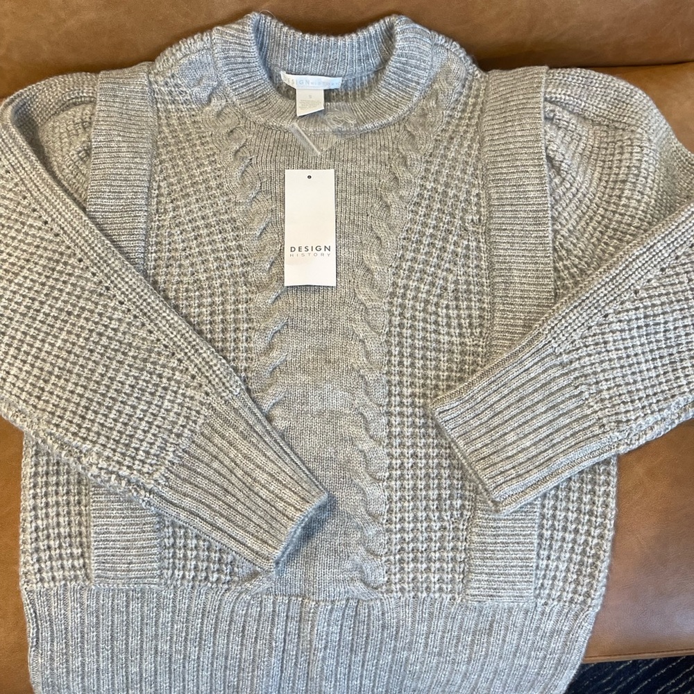 Design History Sweater NEW WITH TAGS!